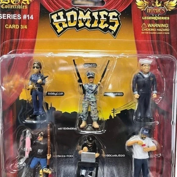 Homie Legends Series #14 Collectible Figurines Set - Picture 6 of 9